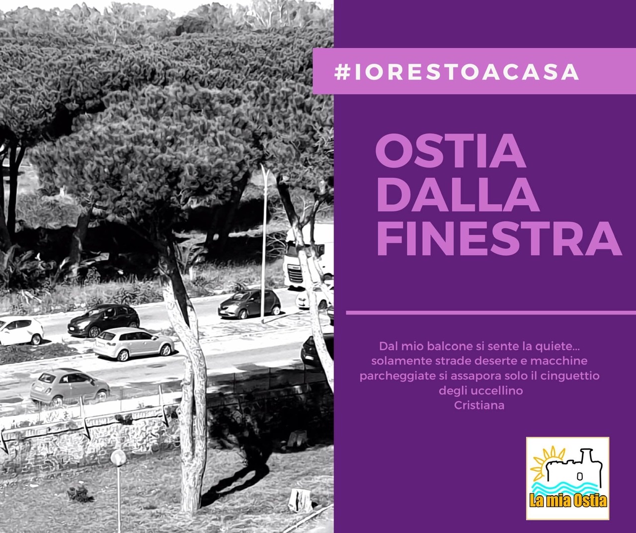 Ostia dalla finestra: mese di marzo